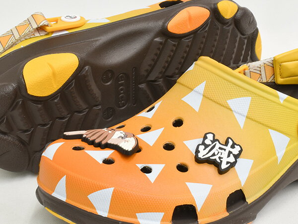 【3/11 1:59まで★楽天スーパーSALE】crocs DEMON SLAYER ZENITSU ALL-TERRAIN CLOG【クロックス オールテレイン クロッグ】【鬼滅の刃 善逸 デーモン スレイヤー ゼンイツ】【サンダル メンズ ウィメンズ レディース ユニセックス 限定】MULTI