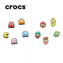 crocs JIBBITZ CHARMS 5-PACK【クロックス ジビッツ チャーム 5パック】【アクセサリー パックマン スーパー マリオ】