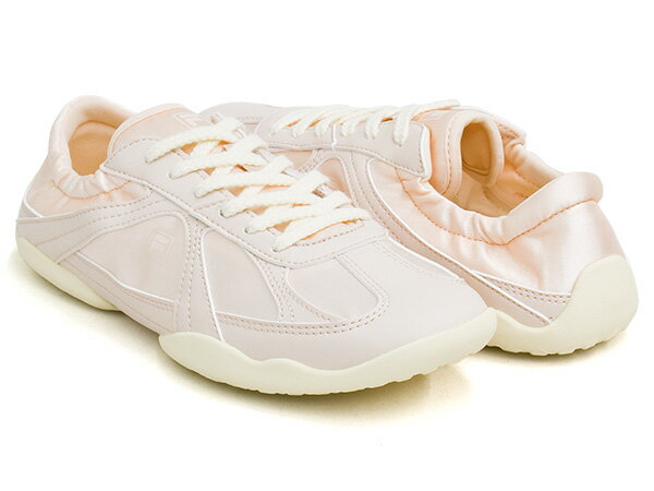 Rakuten - 【6/11 1:59まで★楽天スーパーSALE】FILA GLIO【フィラ グリオ】【シャーリング ギャザー バレエ シューズ ロープロファイル バレエコア メンズ レディース ユニセックス ピンク】PINK / PINK / PINK (FS261OD03X032660)