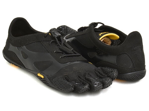 Vibram FiveFingers WOMEN KSO EVO【ビブラム ファイブフィンガーズ ウィメンズ ケーエスオー エヴォ】【5本指 シューズ ベアフット 裸足 素足 感覚 フィットネス トレーニング ブラック】BLACK