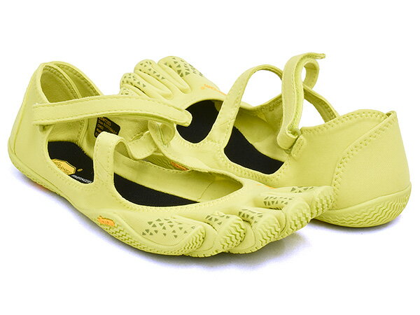 Rakuten - Vibram FiveFingers WOMEN V-SOUL【ビブラム ファイブフィンガーズ ウィメンズ ヴィー ソウル】【5本指 シューズ ベアフット 裸足 素足 感覚 フィットネス トレーニング ライムグリーン イエロー】LIME GREEN