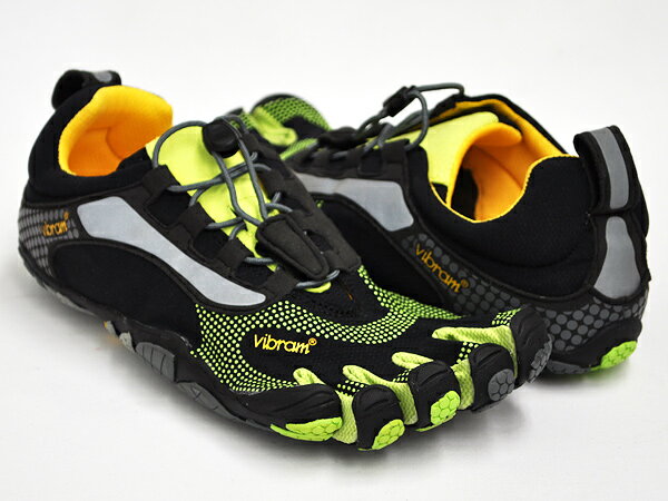 Vibram FiveFingers BIKILA LS【ビブラム ファイブフィンガーズ ビキラ LS】BLACK / GREEN