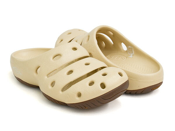 KEEN WOMEN YOGUI【キーン ヨギ】【クロッグ サンダル アウトドア スポーツ フェス キャンプ ウィメンズ レディース 女性】SAFARI / SILVER BIRCH