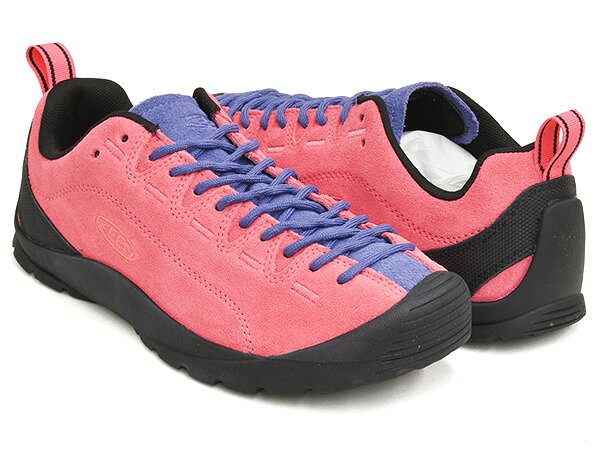 Rakuten - KEEN WOMEN JASPER【キーン ウィメンズ ジャスパー】【スニーカー シューズ アウトドア ハイキング スポーツ フェス キャンプ レディース デニム ブルー】PINK LEMONADE / SKIPPER BLUE