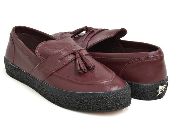 Rakuten - 【6/11 1:59まで★楽天スーパーSALE】Last Resort AB VM005 LOAFER LEATHER【ラストリゾート エービー 005 ローファー レザー】【スケート シューズ スニーカー スケシュー バーガンディ ブラック】OXBLOOD / BLACK