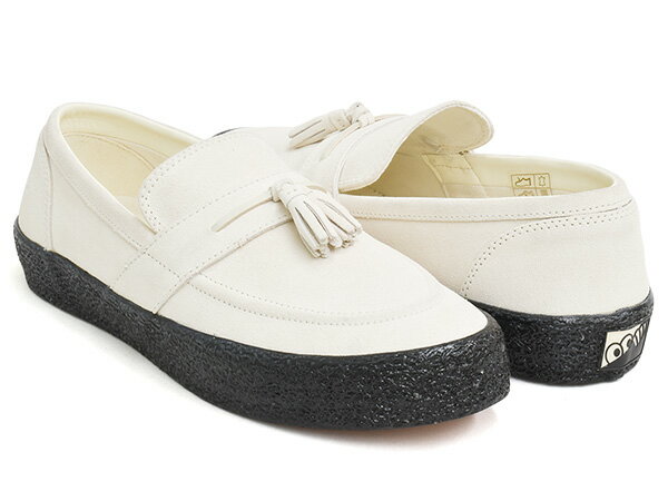 Last Resort AB VM005 LOAFER SUEDECREAM / BLACK