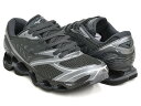 【7/12 9:59まで★Fashion THE SALE】MIZUNO WAVE PROPHECY LS【ミズノ ウエーブ プロフェシー ライフスタイル】【国内正規品 スニーカー シューズ メンズ レディース オフホワイト ホワイト シルバー】BLACK SAND / BLACK / METALLIC GRAY
