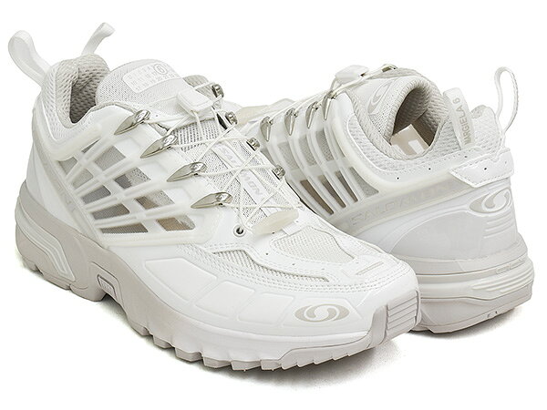 樂天商城 - 【6/11 1:59まで★楽天スーパーSALE】MM6 Maison Margiela x SALOMON ACS PRO【エムエム6 メゾン マルジェラ サロモン エーシーエス プロ】【トレイル ランニング シューズ スニーカー メンズ レディース ホワイト】WHITE / WHITE / LUNAR ROCK
