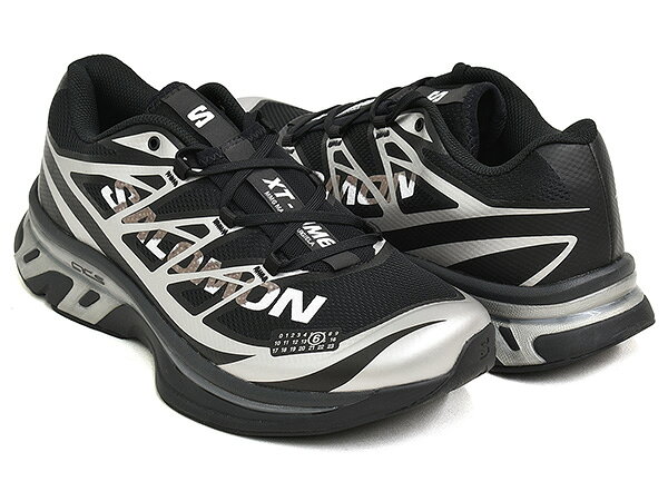 Rakuten - 【6/11 1:59まで★楽天スーパーSALE】MM6 Maison Margiela x SALOMON XT-MM6【エムエム6 メゾン マルジェラ サロモン エックスティー・シックス】【トレイル シューズ スニーカー メンズ レディース ブラック シルバー】BLACK / FTW SILVER / PHANTOM