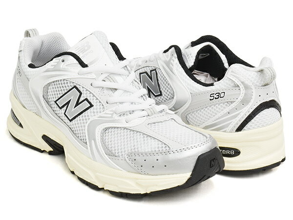 【9/11 23:59まで★楽天スーパーSALE】NEW BALANCE MR530 TA【ニューバランス 530】【ランニング シューズ スニーカー Dワイズ】【メンズ ウィメンズ レディース ユニセックス ホワイト シルバー】WHITE / SILVER METALLIC / BLACK (WIDTH:D) [sptm]