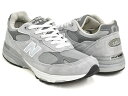 【4/30 23:59まで★77時間限定セール】NEW BALANCE MR993 GL【ニューバランス 993 D ワイズ】【メイド イン アメリカ USA グレー】GREY (WIDTH:D)