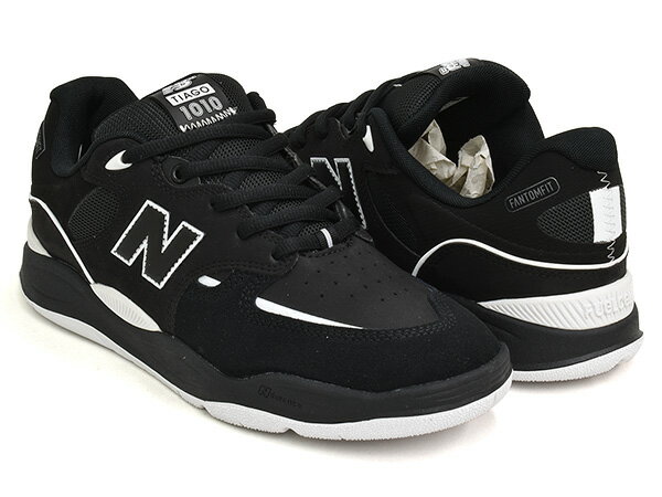 【6/11 1:59まで★楽天スーパーSALE限定価格】NEW BALANCE NUMERIC NM1010 NP【ニューバランス ヌメリック 1010】【ティアゴ・レモス TIAGO LEMOS】【スケートボード スケートボーディング スケシュー NB SKATEBOARDING】BLACK / WHITE