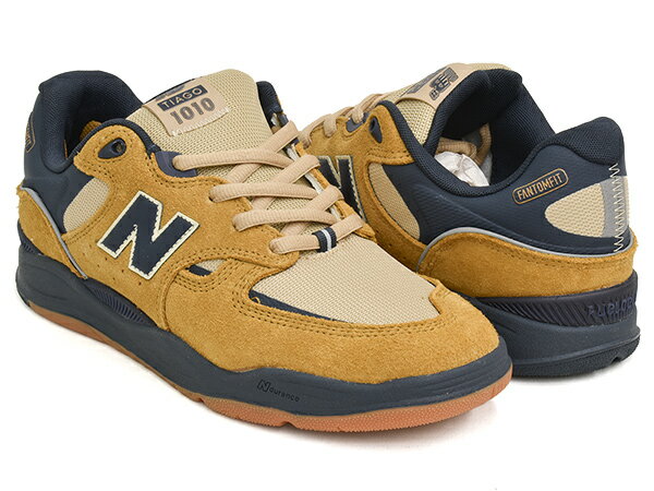 【6/11 1:59まで★楽天スーパーSALE限定価格】NEW BALANCE NUMERIC NM1010 RF【ニューバランス ヌメリック 1010】【ティアゴ・レモス Tiago Lemos】【スケートボード スケート シューズ スケシュー NB ウィート ネイビー】WHEAT / NAVY