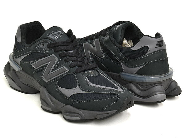 樂天商城 - 【6/11 1:59まで★楽天スーパーSALE】NEW BALANCE U9060 79E【ニューバランス 90/60 9060 ナインティシックスティ】【レトロ ランニングメンズ ウィメンズ レディース ユニセックス ブラック】BLACK / CASTLEROCK (WIDTH:D)