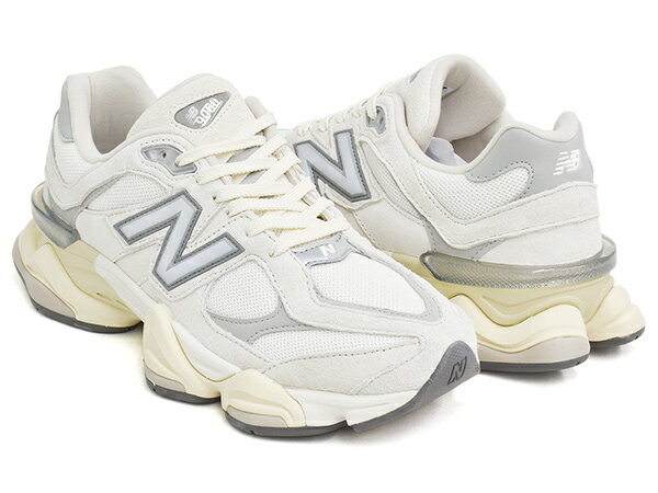 NEW BALANCE U9060 ECA【ニューバランス 90/60 9060 ナインティシックスティ】【レトロ ランニング Dワイズ ホワイト】SEA SALT / CONCRETE / SILVER METALLIC (WIDTH:D)のサムネイル