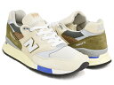 NEW BALANCE U998 CN''C-Note''SEA SALT / COVERT GREEN (WIDTH:D)