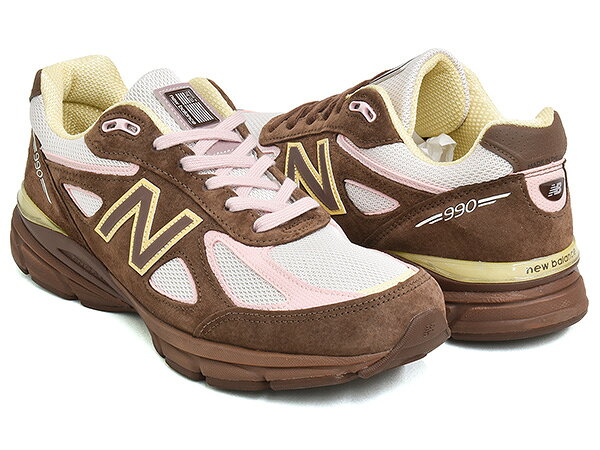 NEW BALANCE U990 IC4PUMPERNICKEL / PINK CHALK / ALABASTER (WIDTH:D)