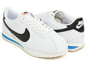 【5/12 23:59まで★76時間限定セール】NIKE CORTEZ【ナイキ コルテッツ】【2 レザー ホワイト ブラック】WHITE / BLACK - LT PHOTO BLUE - SAIL