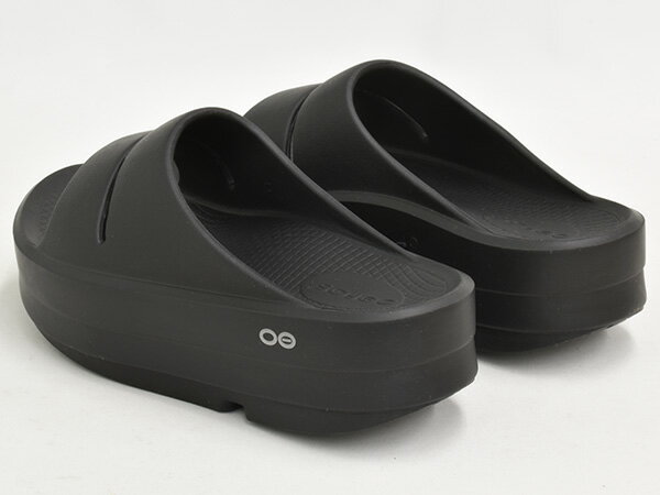 OOFOS OOMEGA OOAHH【ウーフォス ウーメガ ウーアー】【ブラック 黒 ウィメンズ レ...