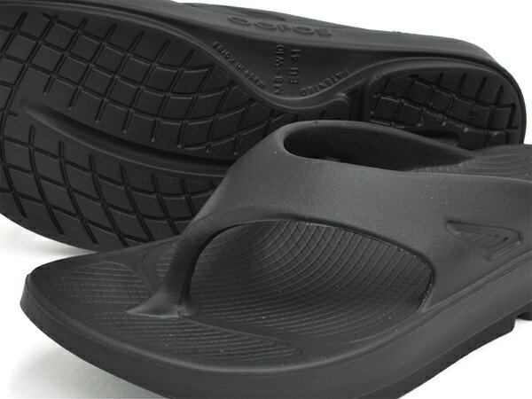 OOFOS OORIGINAL�ڥ����ե��� �������ꥸ�ʥ�ۡڥꥫ�Х꡼ ������� �ȥ� �ӡ��� ���ե������ݡ��� �֥�å� ����BLACK