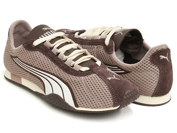 樂天商城 - 【6/11 1:59まで★楽天スーパーSALE】PUMA H-STREET【プーマ エイチ ストリート】【ロープロファイル 薄底 シューズ スニーカー メンズ ウィメンズ レディース ベージュ ブラウン】SANDSTONE - CHOCOLATE BROWN