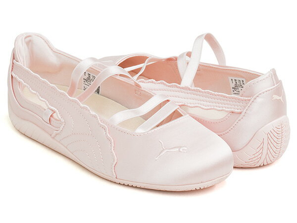 Rakuten - PUMA SPEEDCAT BALLET VENUS WNS【プーマ スピードキャット バレエ ヴィーナス ウィメンズ】【サテン レーシング ドライビング シューズ ロープロファイル フラット レースコア バレエコア レディース ピンク】JASMINE FLOWER - WARM WHITE