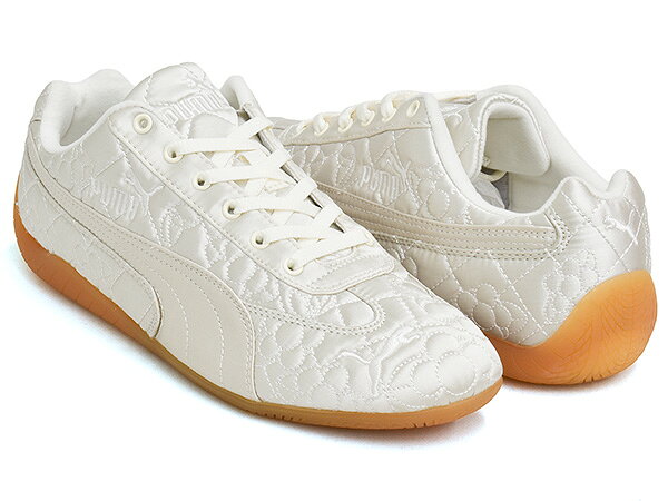 PUMA SPEEDCAT GOOD SHEETS WNSWARM WHITE - WHITE - CARAME LATTE