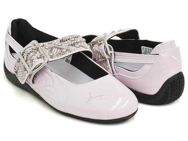 Rakuten - PUMA SPEEDCAT BALLET DRESS-UP II WN【プーマ スピードキャット バレエ ドレスアップ 2 ウィメンズ】【レーシング ドライビング シューズ ロープロファイル フラット レースコア バレエコア レディース ピンク】POWDER PINK - PUMA BLACK