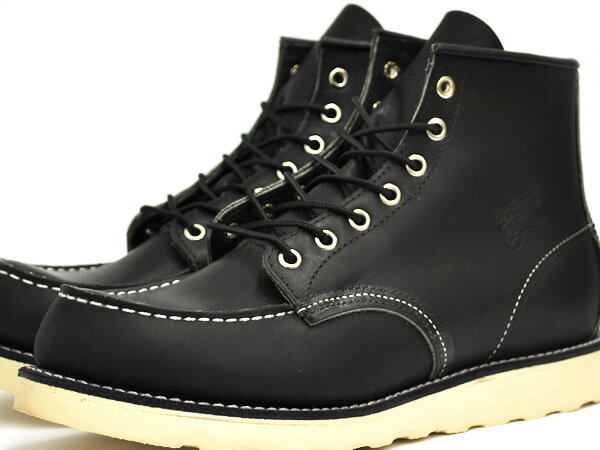 【楽天市場】RED WING 6INCH MOC TOE BOOT #9075【レッドウィング 6インチ モックトゥ ブーツ】BLACK