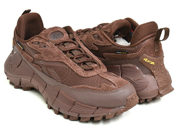 【3/11 1:59まで★楽天スーパーSALE】Reebok ZIG KINETICA 2.5 EDGE【リーボック ジグ キネティカ エッジ】【3M シンサレート THINSULATE アウトドア トレイル ハイキング キャンプ ゴープコア Y2K カジュアル シューズ スニーカー】BROWN