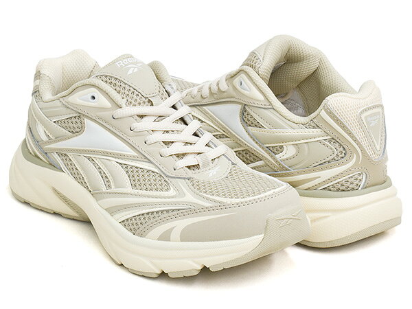 乐天商城 - Reebok BELWAVE W【リーボック ベルウェーブ ウィメンズ】【カジュアル ライフスタイル ランニング スニーカー シューズ レディース ベージュ】BEIGE / SAND / CHALK