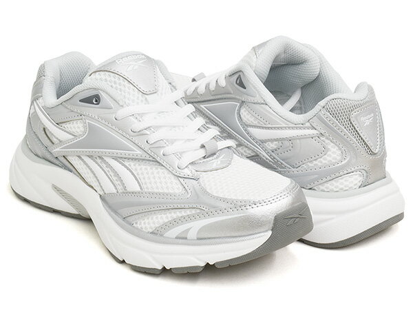 樂天商城 - 【6/11 1:59まで★楽天スーパーSALE】Reebok BELWAVE【リーボック ベルウェーブ】【カジュアル ライフスタイル ランニング スニーカー シューズ ウィメンズ　レディース ベージュ】WHITE / SILVER / GREY1