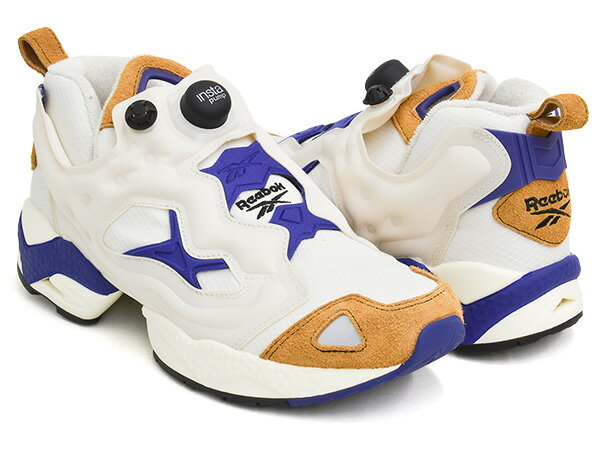 Reebok INSTAPUMP FURY 95【リーボック インスタ ポンプ フューリー】【1995 後期型 オフホワイト ブラウン パープル】CHALK / ALABAS / BOLPRP