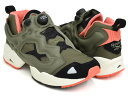 Reebok INSTAPUMP FURY 95【リーボック インスタ ポンプ フューリー】【1995 後期型 アーミー グリーン オリーブ オレンジ】ARMY GREEN / CBLACK / SEMI ORANGE FLARE