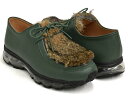 Tomo Co AIR TYROLEAN SHOES【トモ アンド シーオー エア チロリアン シューズ エアソール ゲットライ】D.GREEN / BK AIR SOLE