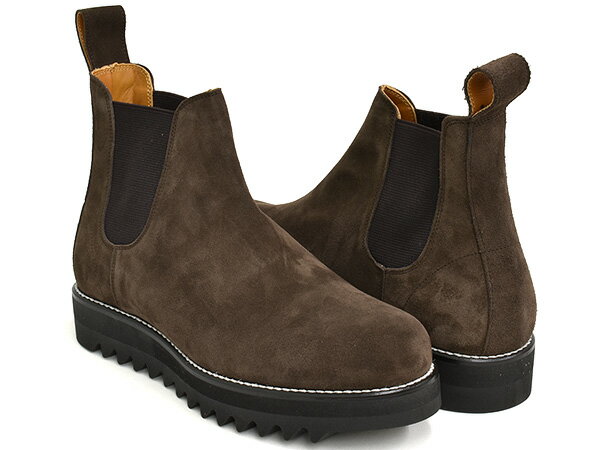 TOMOTAKA ONOZAKI CHELSEA BOOTSBROWN SUEDE / RIPPLE SOLE