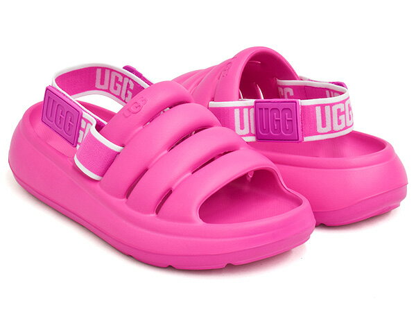 UGG SPORT YEAH【アグ スポーツ イヤー イェイ】【サンダル スライド ストラップ アウトドア フェス キャンプ ウィメンズ レディース 女性 ピンク】DRAGON FRUITのサムネイル