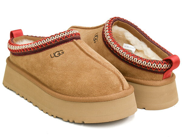【3/11 1:59まで★楽天スーパーSALE】UGG W TAZZ II【アグ タズ 2】【プラットフォーム 厚底 カジュアル サンダル クロッグ ミュール スリッパ シューズ】【ウィメンズ レディース 女性 チェスナット ブラウン】CHESTNUT
