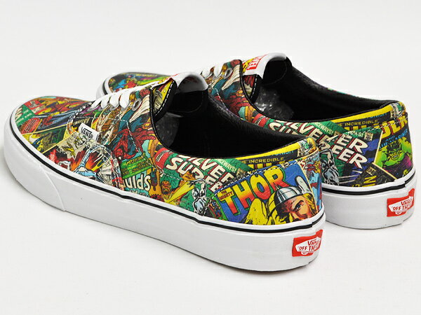 【楽天市場】VANS ERA【バンズ エラ マーベル・コミックス】(MARVEL) BLACK / TRUE WHITE：GETTRY