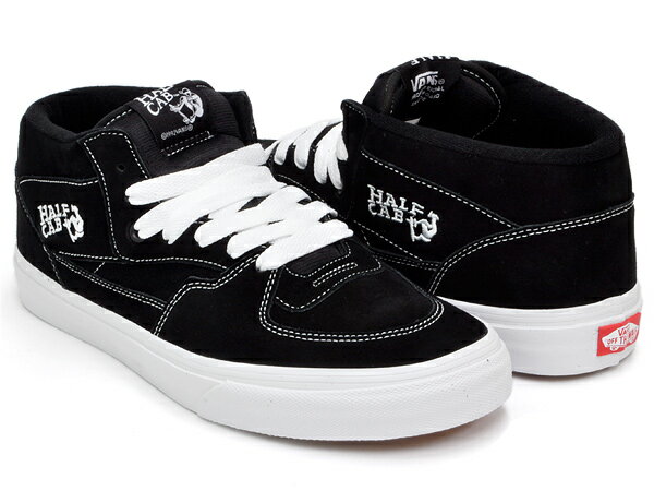 VANS HALF CABڥХ ϡե ɡBLACK (SUEDE)פ򸫤