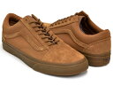 VANS OLD SKOOL【バンズ オールドスクール タバコ】(SUEDE/BUCK) TOBACCO BROWN