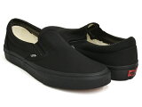 VANS CLASSIC SLIP-ONڥХ 饷å åݥBLACK / BLACK