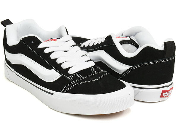 VANS KNU SKOOL【バンズ ニュースクール】【オールドスクール OLD SKOOL ブラック ホワイト】BLACK / TRUE WHITE