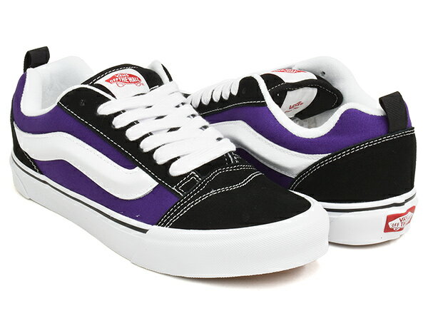 VANS KNU SKOOL【バンズ ニュースクール】【オールドスクール OLD SKOOL 2トーン ブラック パープル】2 TONE BLACK / PURPLE