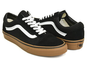 【4/25 23:59まで★28時間限定セール】VANS OLD SKOOL【バンズ オールド スクール ガムソール】(GUMSOLE) BLACK / MEDIUM GUM [sptm]