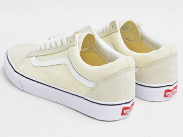 VANS OLD SKOOL【バンズ オールドスクール 生成 オフホワイト ベージュ】CLASSIC WHITE / TRUE WHITE