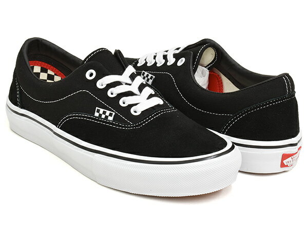 VANS SKATE ERA oY XP[g G  XP[g{[h SKATEBOARDING SB v PRO BLACK   WHITE