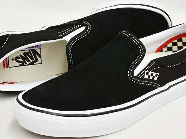 ��3/11 1:59�ޤǡ���ŷ�����ѡ�SALE��VANS SKATE SLIP-ON�ڥХ� �������� ����åݥ�ۡڥ������ȥܡ��� SKATEBOARDING SB �ץ� PRO��BLACK / WHITE