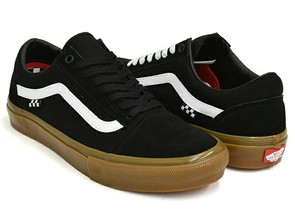 VANS SKATE OLD SKOOL【バンズ スケート オールドスクール】【スケートボード SKATEBOARDING SB プロ PRO】BLACK / GUM [spvn]