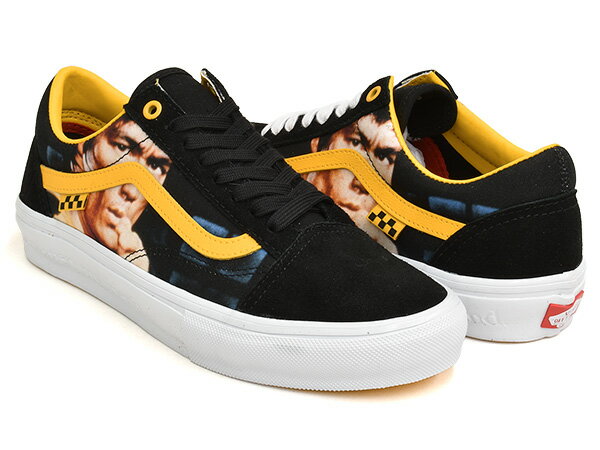 VANS SKATE OLD SKOOL【バンズ スケート オールドスクール】【ブルース・リー 死亡遊戯 ドラゴン】【スケートボード SKATEBOARDING SB プロ PRO】BRUCE LEE BLACK / YELLOWのサムネイル